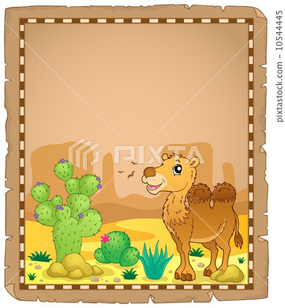 Parchment with camel 2 Parchment with camel 2 10544445