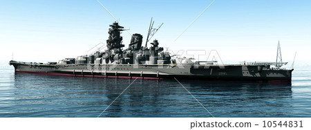 Super classic battleship Yamato 10544831