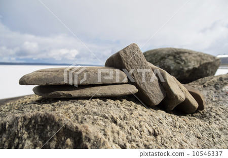 rocks on the shore of Lake rocks on the shore of Lake 10546337
