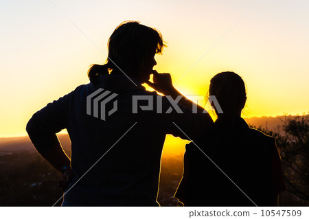 Mother Daughter Affections Love Silhouette Mother Daughter Affections Love Silhouette 10547509