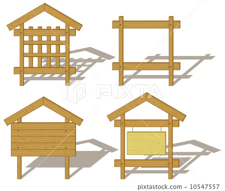 Wood billboards Wood billboards 10547557