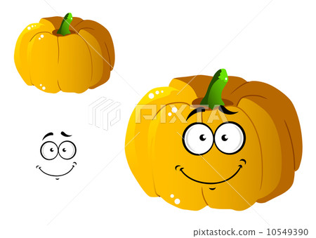 Cartoon pumpkin vegetable Cartoon pumpkin vegetable 10549390