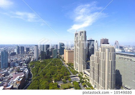 Tokyo Metropolitan Government Office and Shinjuku Tall Building 10549880