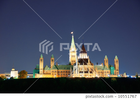 Ottawa Parliament Hill building 10551767