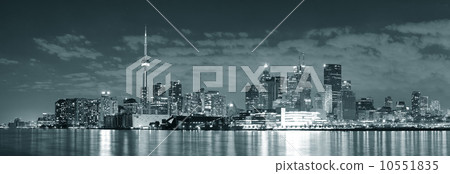Toronto at night 10551835