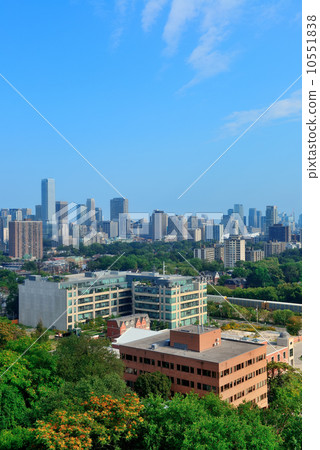 Toronto city skyline 10551838