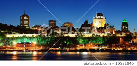 Quebec City at night 10551840