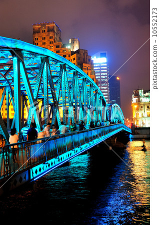 Shanghai Waibaidu bridge Shanghai Waibaidu bridge 10552173