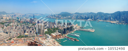Hong Kong aerial view 10552498
