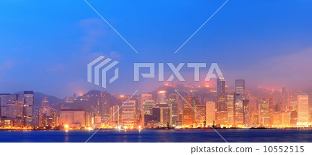 Hong Kong Victoria Harbor panorama 10552515