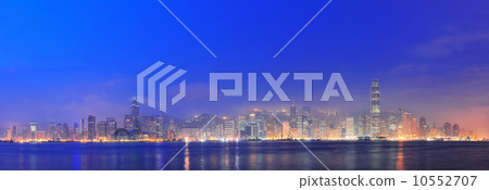 Hong Kong Victoria Harbor panorama 10552707