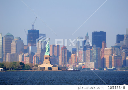 New York City lower Manhattan skyline New York City lower Manhattan skyline 10552846
