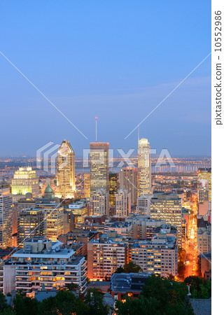 Montreal at dusk 10552986