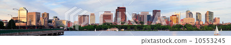 Boston skyline panorama 10553245
