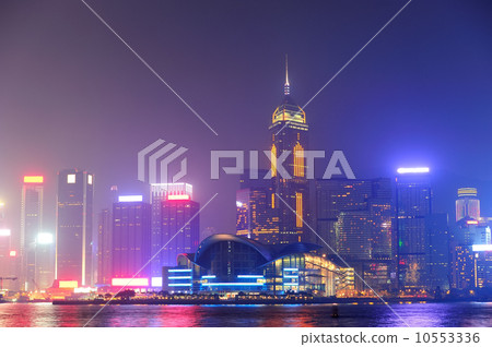 Hong Kong night view 10553336