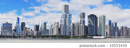 Chicago city urban skyline panorama Chicago city urban skyline panorama 10553430