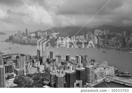 Hong Kong aerial view Hong Kong aerial view 10553703