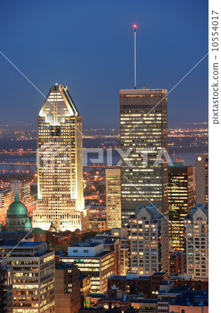 Montreal at dusk 10554017