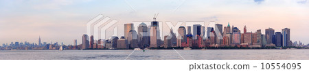 New York City Manhattan sunset New York City Manhattan sunset 10554095