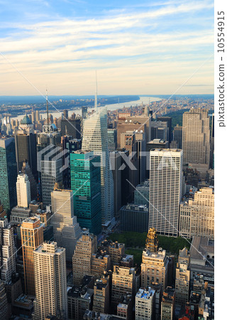 Manhattan midtown sunset 10554915