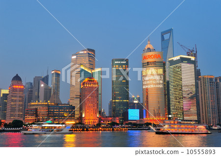 Shanghai cityscape Shanghai cityscape 10555893