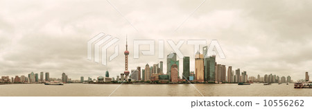 Shanghai skyline 10556262