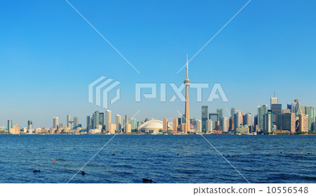 Toronto skyline in the day 10556548
