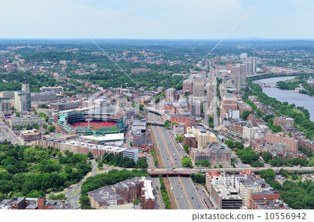 Boston City aerial view 10556942