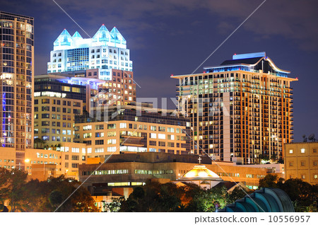 Orlando downtown architecture 10556957