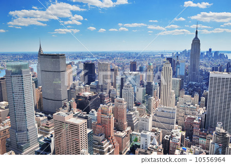 New York City Manhattan panorama 10556964