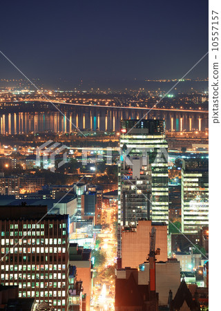 Montreal at dusk 10557157