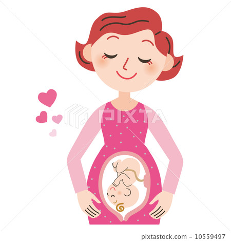 孕婦和嬰兒 10559497