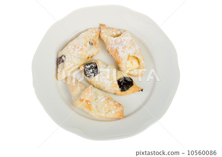 homemade pastry isolated 10560086