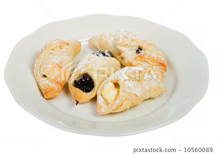 homemade pastry isolated 10560089