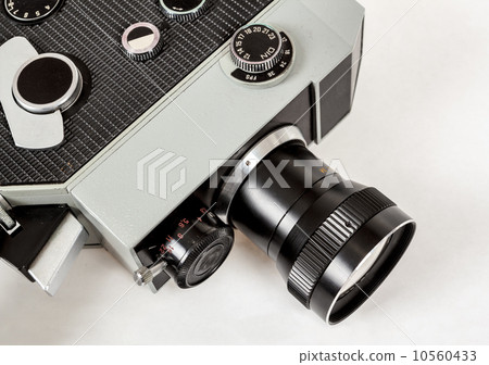 Old 8mm movie camera 10560433