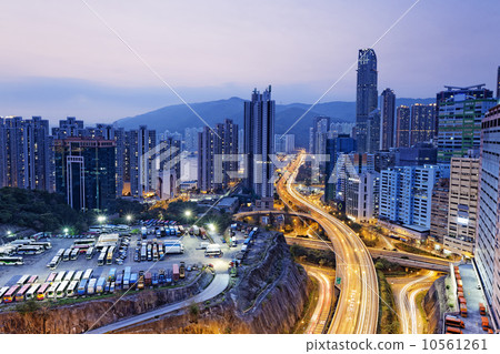 traffic in Hong Kong traffic in Hong Kong 10561261