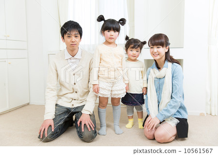 4 people family 4 people family 10561567
