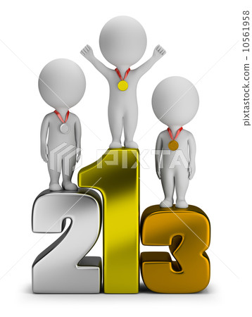 3d small people - winners 10561958