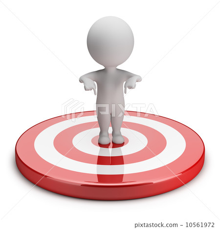 3d small people - goal 10561972