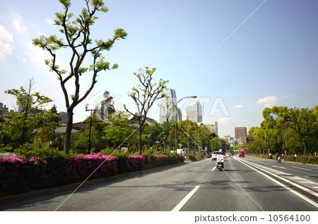 The symbol of the new Tokyo, the Tora Gate Hills The symbol of the new Tokyo, the Tora Gate Hills 10564100