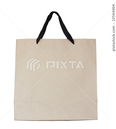 Brown paper bag isolated on white with clipping path Brown paper bag isolated on white with clipping path 10564904
