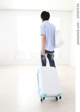 The back of a man who travels The back of a man who travels 10565539