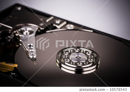Hard disk drive HDD isolated on white background 10578543