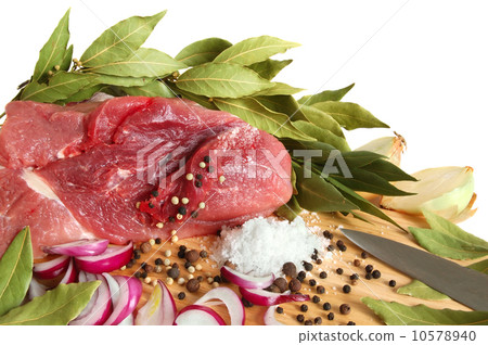 Raw pork meat 10578940