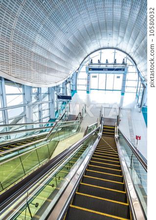 Automatic Stairs at Dubai Metro Station 10580032