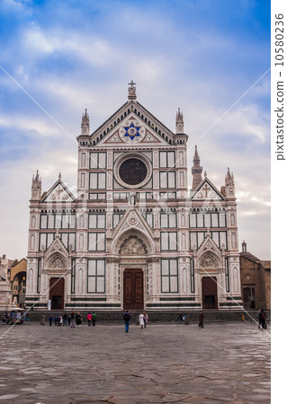 The Basilica di Santa Croce famous Franciscan church on Florence 10580236