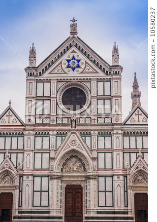 The Basilica di Santa Croce famous Franciscan church on Florence 10580237