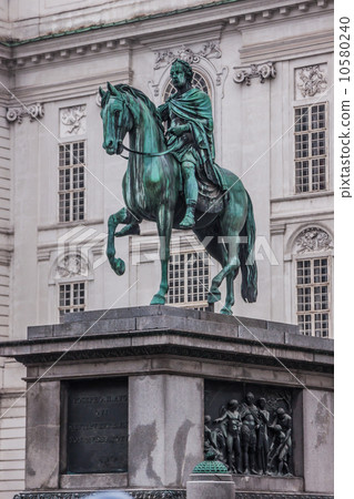 Statue of Josef, Vienna, Austria. Statue of Josef, Vienna, Austria. 10580240