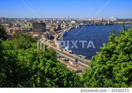 Panorama of Kiev, Ukraine. Panorama of Kiev, Ukraine. 10580273