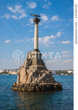 Monument to the scuttled ships in Sevastopol Monument to the scuttled ships in Sevastopol 10580397